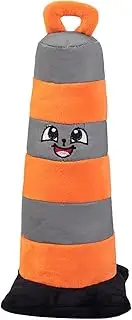 Dog Chew Plush Toy | Puppy Chewing Training Plush Traffic Cone,Reaction Speed Agility Exerciser Teething Interaction Companion for Shelter, Home