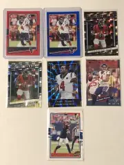 2020 Donruss Deshaun Watson Lot x1 Red Press x1 Blue x5 Inserts Texans Browns
