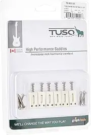 graph tech GT PQ 8000 00 Tusq Saddle Strat (Pack of 6)
