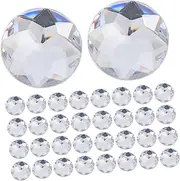 Homoyoyo 100PCS Acrylic Flatback Rhinestones for Crafts Durable Jewels for DIY Nail Art Tumblers Mugs Bottles Shoes Clothes Convenient Storage for Versatile Applications