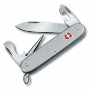 VICTORINOX PIONEER ALOX MEDIUM POCKET KNIFE WITH RIBBED SCALES ITEM NR.0.8201.26
