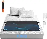 Silkena Grounding Mat for Bed, Enjoy The Grounding Effect Indoors, for Better Sleep, Pain and Stress Relief, Grounding Mat Set Comes with Grounding Cord, 78.87''×26.77''