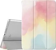 TiMOVO for iPad 10.2 Case iPad 9th Generation 2021/iPad 8th Generation 2020/iPad 7th Generation 2019 Case,Slim Translucent Hard PC Protective Smart Cover with Stand for iPad 10.2",Rainbow