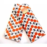 Candy Corn Lane Kitchen Towels Pumpkin Skull Crossbones Halloween 2-Pc Holiday