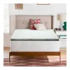 High Density Mattress Topper Memory Foam Bamboo Fabric Cover Gel-infused Single