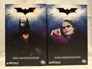 2 X DC Direct 1:6 Scale Collector Figures Batman + Joker The Dark Knight SEALED