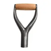 Household Portable Iron Y-Shaped Handshake Shovel Handle Iron Shovel Handle