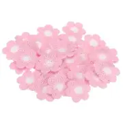 Sew on Patches for Clothes, 32 Pack Flower Patch Embroidered Appliques, Pink