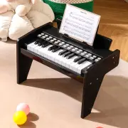 Costway25 Keys Kids Piano Keyboard Mini Digital Piano Toy-Black