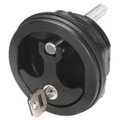 Whitecap 3726BC Nylon Compression Handle with Locking Latch - Black