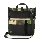 E4 By EmdomUSA Bevis Tote Bag - Black / Woodland SWAT Devgru Navy seal LBT MLCS