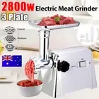 Electric Meat Grinder Mincer Stuffer Manual Sausage Filler Sauce Maker Machine