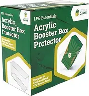 Let's Play Games Acrylic Booster Box Protector Flesh and Blood Booster Box Size