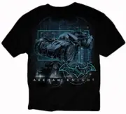 Batman Arkham Knight Batmobile Techno Adult T-Shirt - Official DC Comics Superh