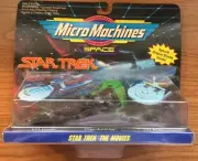 New Vintage Galoob Star Trek The Movies Micro Machines Collection #2 1993 #65825