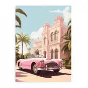 Vintage Car Canvas Print