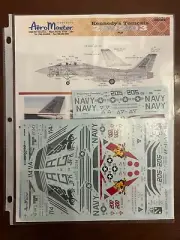 NEW Vtg AeroMaster 48-606 Kennedy's Tomcats War Model Airplane 1/48 Decal (FA3)