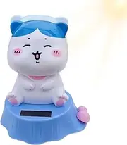 Dashboard Cute - Solar Figurines,Cartoon Bobble Heads Decoration Dashboard Figurine for Home Desktop Ornaments