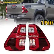 1 Pair Tail Lamp Brake Light For Toyota Hilux Revo Rocco SR5 Pickup 2020-2022