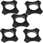 Gatuida 5Pcs Roll Microphone Rings Non Slip Handheld Mic Rings for Performance Easy Installation and Compact Design Prevents Rolling and Slipping