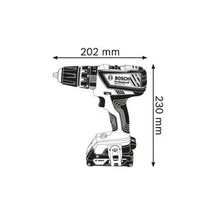 Bosch博世充電式震動電鑽(空機) GSB 18-2-LI Plus