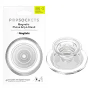 PopSockets Universal MagSafe POPGRIP Swappable Phone Grip Clear