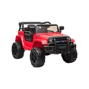 Mazam Kids Ride On Car Jeep 12V Electric Vehicle Toy Remote Car Red