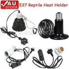 Ceramic Heat Lamp Light Holder Clamp For Chicken Brooder Reptile Pet Basking OZ