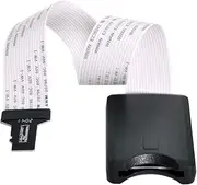 Chenyang Micro SD Extension Cable Adapter - Male to SD/SDHC/MMC/RS-MMC Female, Soft Flat FPC