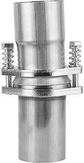XTevu Exhaust Ball Clamp Pipe 2.75in ID To 2.75in OD Stainless Steel Exhaust Ball Joint Repair Kit Universal Exhaust Flange Repair Piping Kit with Spring Bolt