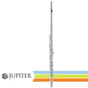 Jupiter JFL710ROA Open Hole Silver Plated Key of C Student Flute With Case