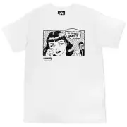 Thrasher Boyfriend White T-Shirt