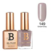 Billionaire Gel Polish UV LED & Nail Lacquer Duo 149 Great = Grey 15ml