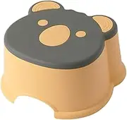 Cartoon Style Boys and Girls Stool 1 Pc Non-Skid Plastic Stool Home Use Safe for Children's Changing
