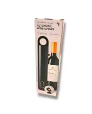New Sharper Image Automatic Wine Opener W/ Foil Cutter