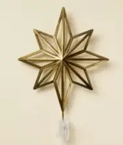 Antique Brass Star Christmas Tree Topper - Hearth & Hand™ with Magnolia