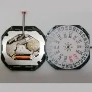 Brand New Miyota 2305 Quartz Movement with Day Date 3-Hand Watch Stem