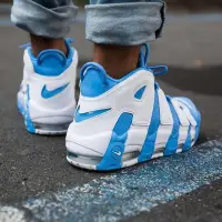 在飛比找Yahoo!奇摩拍賣優惠-NIKE AIR MORE UPTEMPO UNC 北卡 大