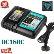 NEW for Makita DC18RC Rapid Fast Battery Charger Lithium LXT BL1830 BL1860 Tools