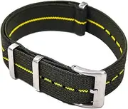 [StrapHabit] Elastic Watch Strap Band - Parachute Nylon Marine Nationale Universal 20mm 22mm