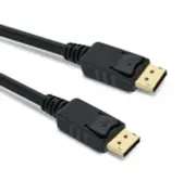 15Ft Display Port 1.2 Male to Male Cable 4K HD w/ Latches