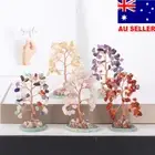 Natural Crystal Money Tree Feng Shui Wealth Ornament Tree of Life Good Luck Gift