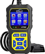 DonosHome AT500 Car OBD2 Scanner, Engine Fault Code Reader, Car Auto Diagnostic Tool with Full OBD2 Functions Battery System Test for OBDII Protocol Cars After 1996