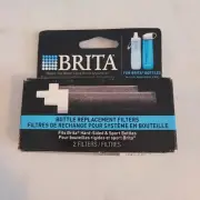 Brita Water Bottle Replacement Filters Hard Sided & Sport Bottle 2 Filters - NEW