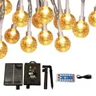 Solar String Lights 39.3FT 100 LEDs with IP65 Solar String Lights for4297