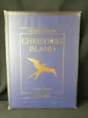 Christmas Island Indian Ocean Stamp Album 1958-1986 NO STAMPS