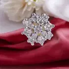 0.16 Carat Round Brilliant Cut Natural Diamonds Nose Stud 18K Yellow Gold