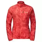 Jack Wolfskin Flyweight Jungle Jacket Women - Hot Coral All Over