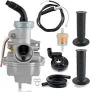 Carbhub CRF80F Carburetor for Honda CRF80F XL80S XR80 XR80R XL75 XR75 XL70 SL70 Carburetor with Throttle Grip Cable - Honda XR80 Carburetor