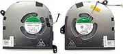 New CPU+GPU Cooling Fan Replacement for DELL XPS 15 9510 (xps 9510) Laptop, P/N: 0FK50V 0CN1MT, FK50V CN1MT